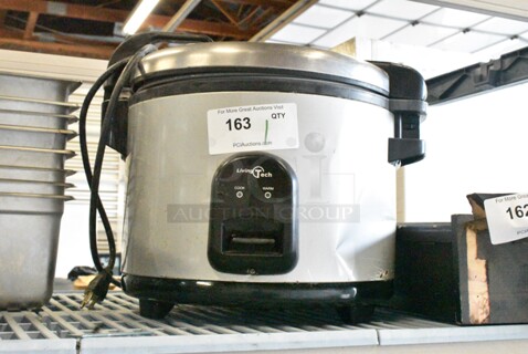 Living Tech BJC-282BE Metal Countertop Rice Cooker. 120 Volts, 1 Phase. Tested and Does Not Power On