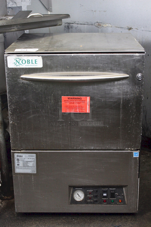 Noble Warewashing UL30 Low Temperature Undercounter Dishwasher - 115V. 24-3/16 x 25 x 33-5/16 